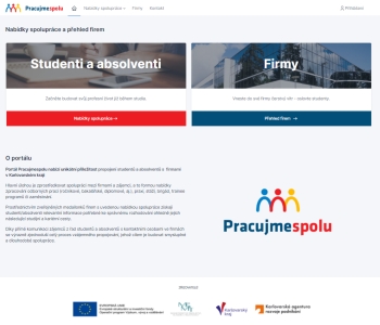 Portál spolupráce „Pracujmespolu.cz“