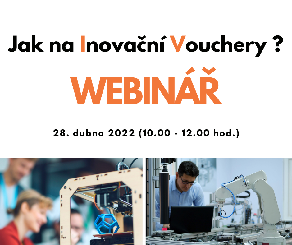 Webinář „Jak na Inovační vouchery“