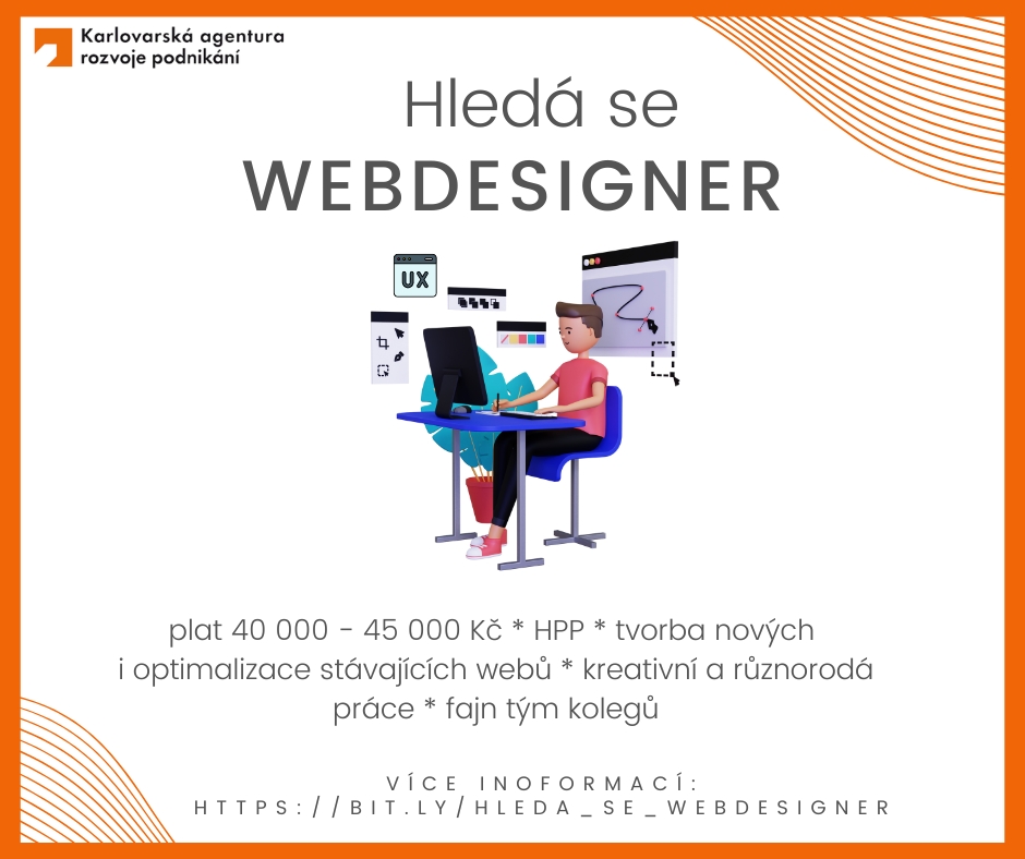 Rozšiřujeme tým - webdesigner