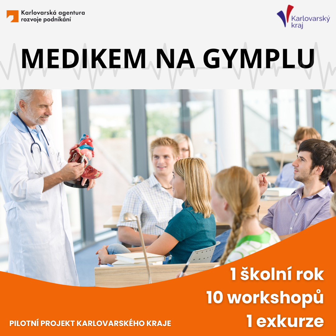 Program Medikem na gymplu reaguje na nedostatek zdravotníků v kraji