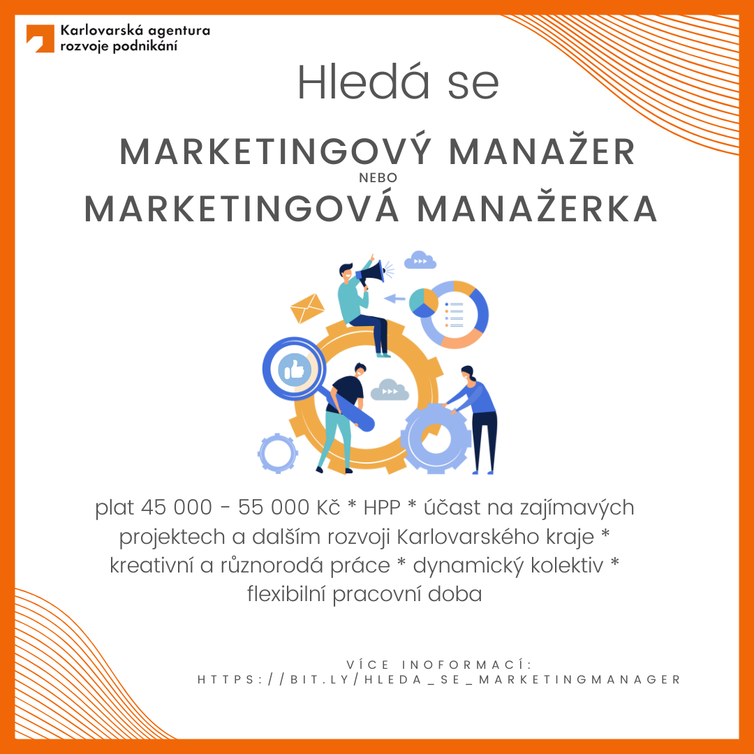 HLEDÁ SE - Marketingová manažerka / Marketingový manažer