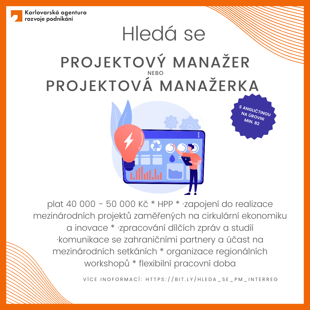 HLEDÁ SE - Projektový/á manažer/ka pro mezinárodní projekty