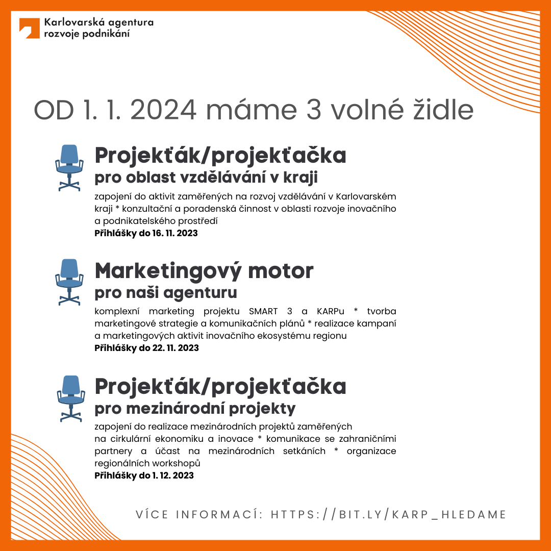 HLEDÁ SE - Buď posilou našeho týmu od 1. 1. 2024